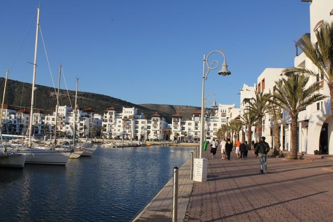 A day at the Beach in Agadir, Marokko