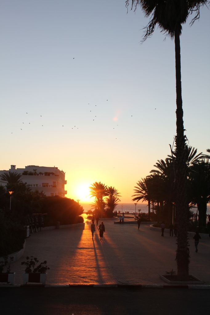 A day at the Beach in Agadir, Marokko