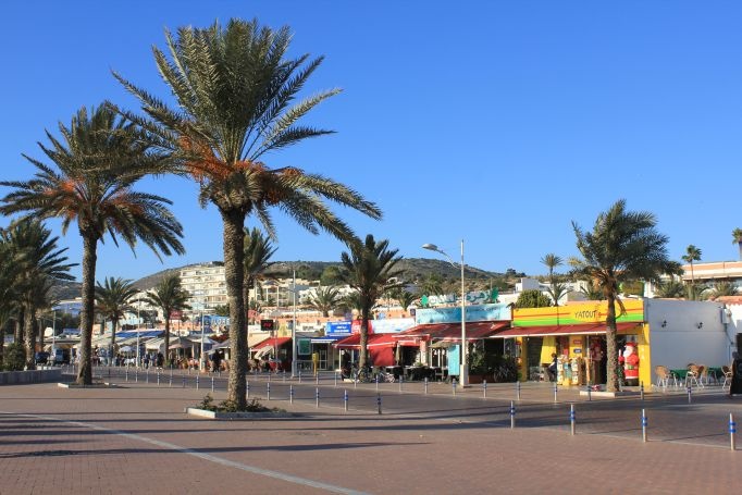 A day at the Beach in Agadir, Marokko