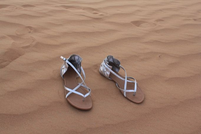 A Day in The Dunes - Dubai Desert Outfit