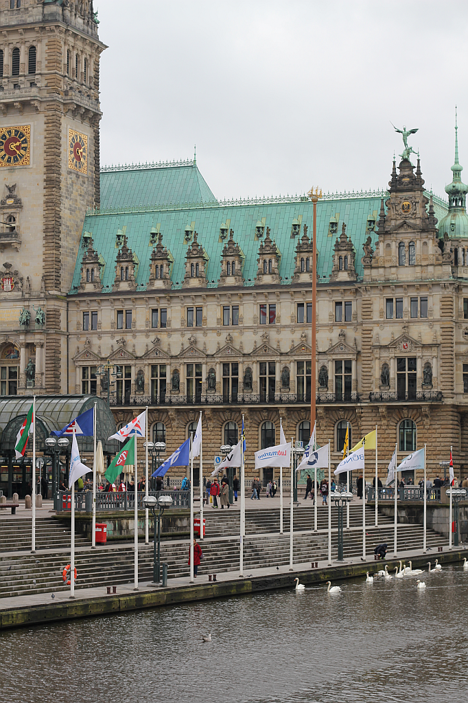 Hamburg Part 2 - Alster & Jungfernstieg