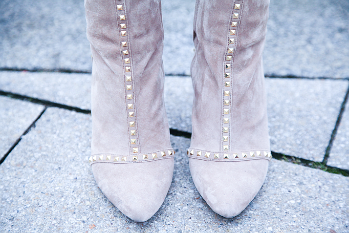 zara studded boots