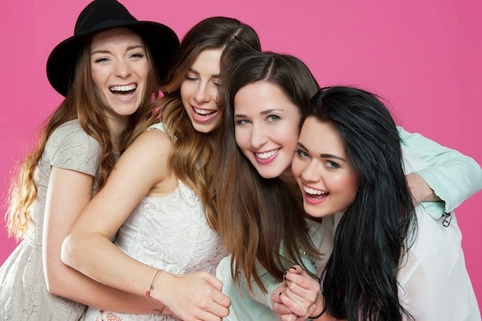 ladies smiling in the camera